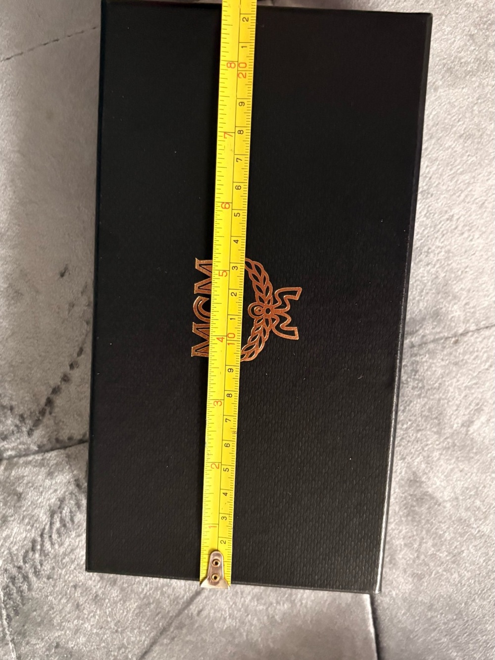 MCM Black Box with Gold Logo